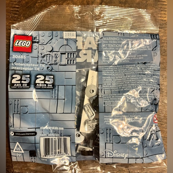 Legos Star Wars Tie Interceptor.
Gift. Christmas. Boys. Small. polybag - Picture 2 of 4